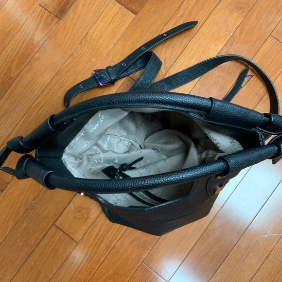 Foley and Corinna Lady Tote with iridescent hardware - Picture 3 of 4